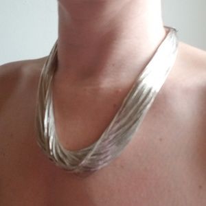 Genuine Liquid Silver Necklace
